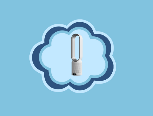 Ventilateur colonne Flow sans pales argenté - Wind'Up
