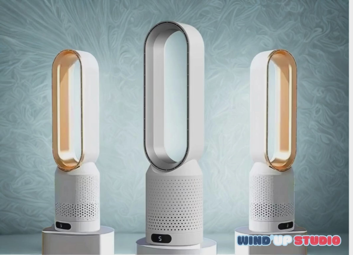 Démonstration ventilateur Flow sans pales en fonctionnement - Wind'Up
